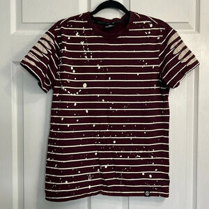 Switch Remarkable T-Shirt Burgundy Mens Size Small